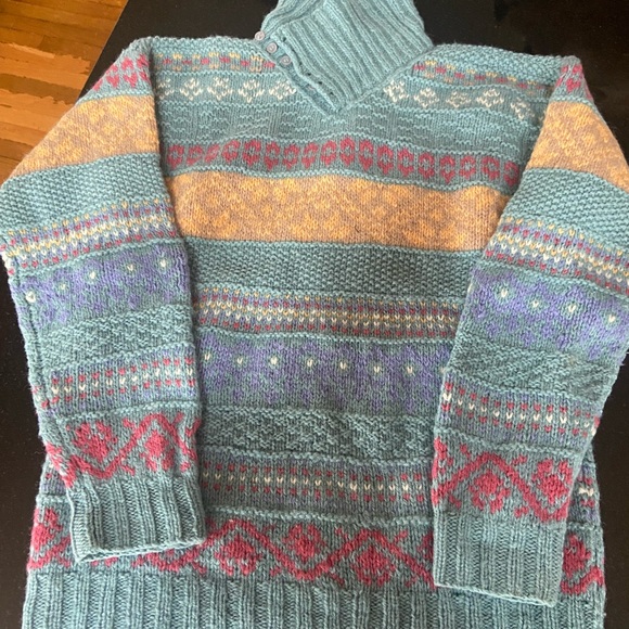 Skyr wool sweater multicolored - Picture 4 of 4